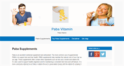Desktop Screenshot of pabavitamin.com